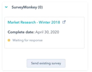 SurveyMonkey Survay Status